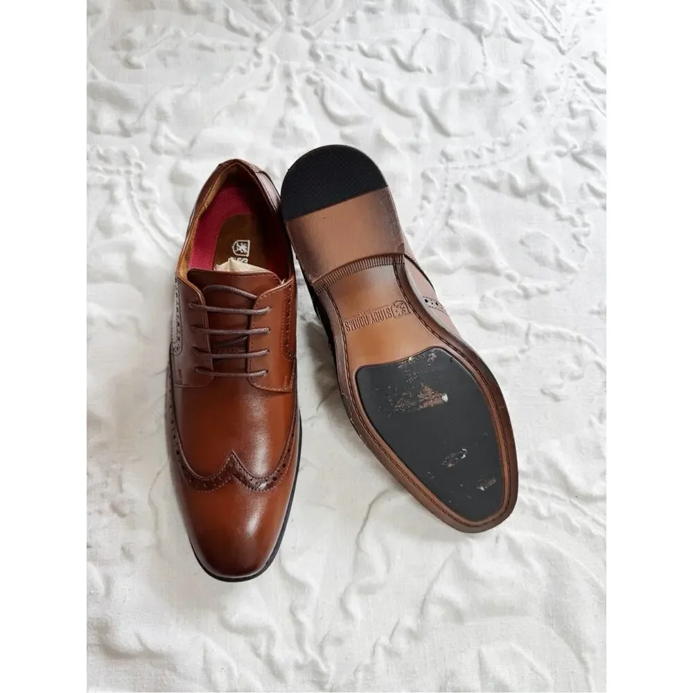 Stacy Adam’s Nichols Wing Tip Lace Up Size 7M